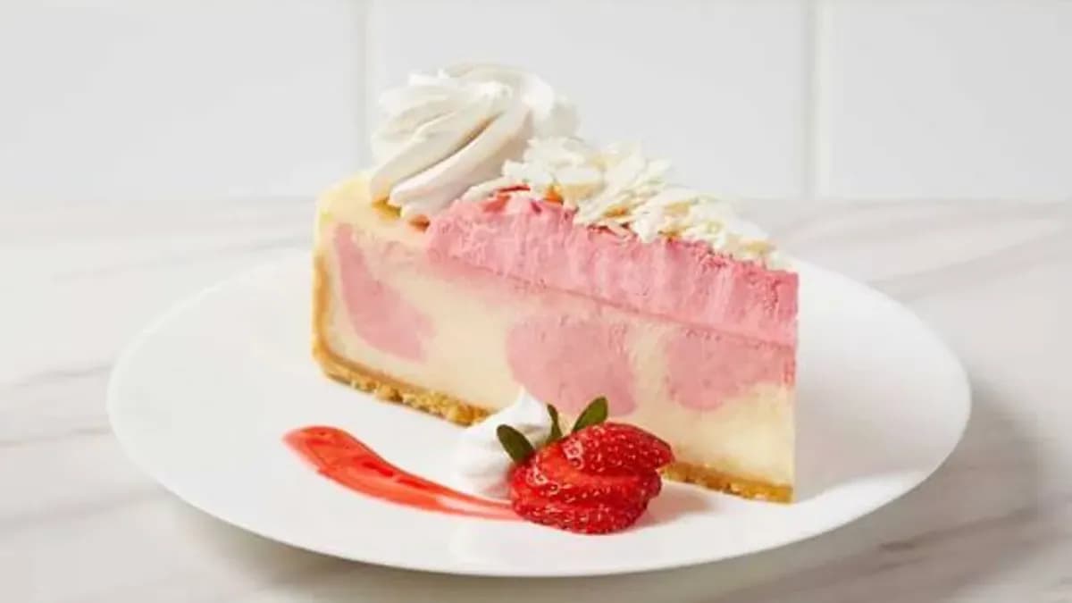 Wild Strawberries & Cream Cheesecake