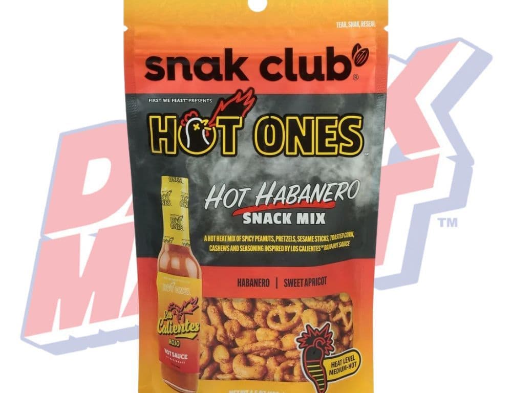 Snak Club x Hot Ones Hot Habanero Snack Mix - 4.5oz