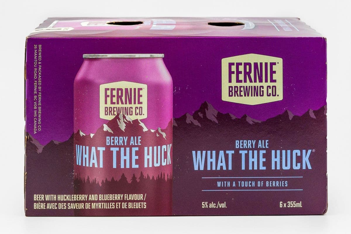 Fernie Brewing-What the Huck Huckleberry (6 x 355 ml)