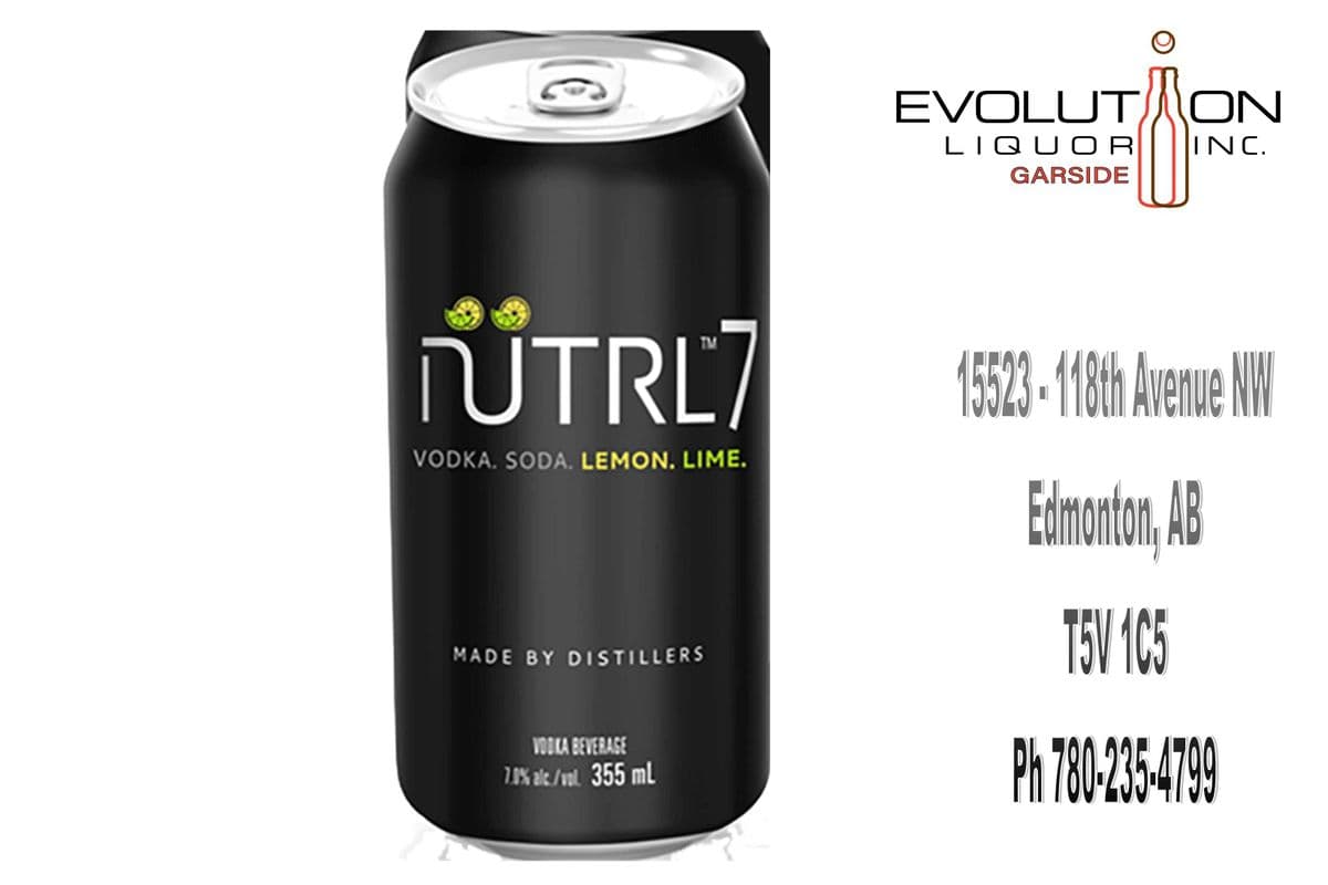 Nutrl 7 Vodka Soda Lemon Lime C355-01 (1 x 355ml Can)