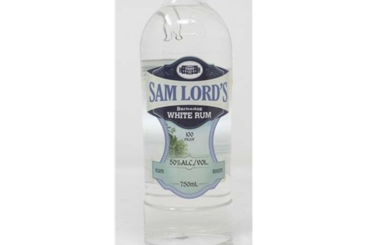 SAM LORD'S WHITE RUM (1 x 750ML)