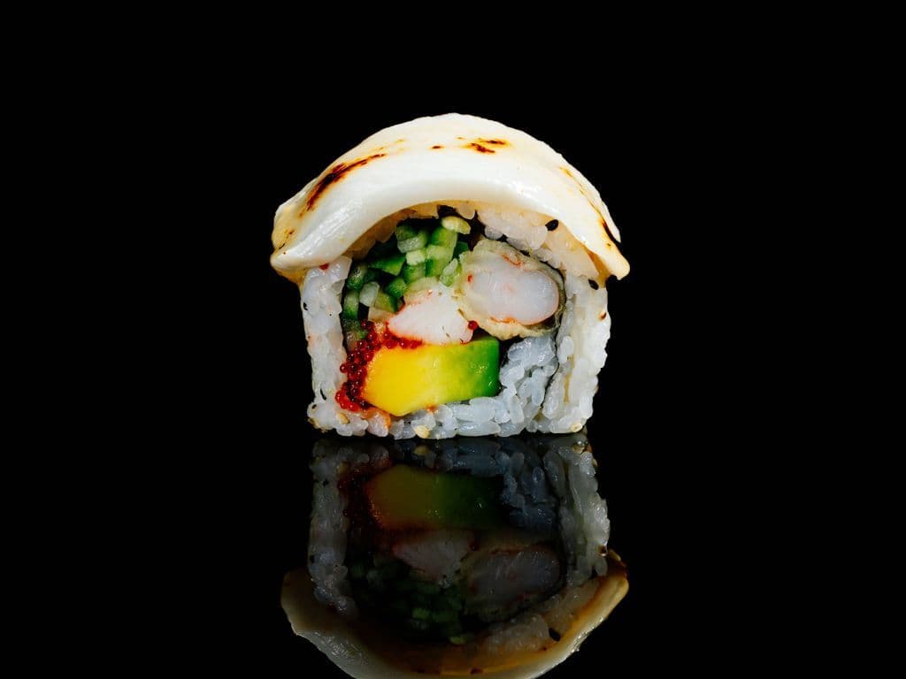 SM12. Torched White Dragon Roll (8 Pcs)