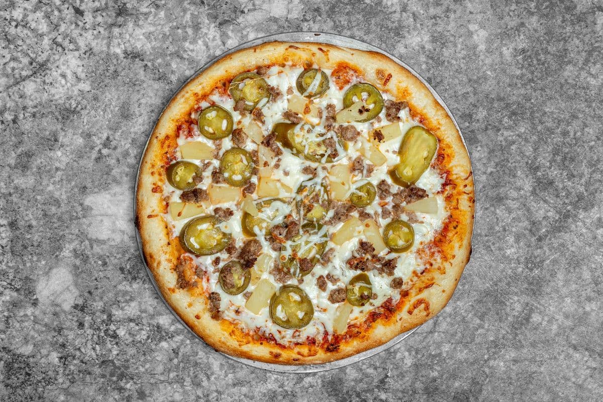 Extra-Large Hawaiian Pizza