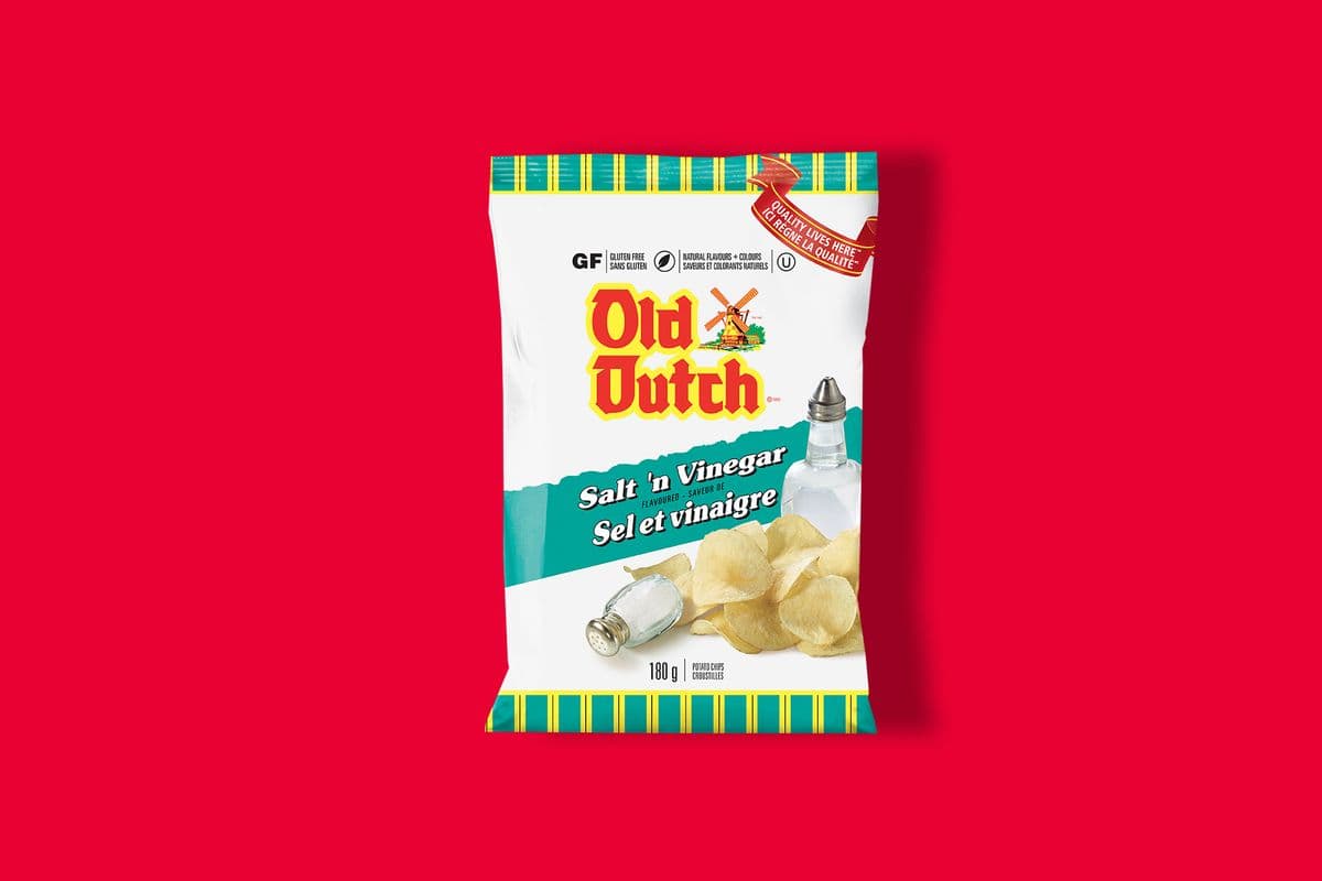 Old Dutch Salt & Vinegar (180g) - 77133