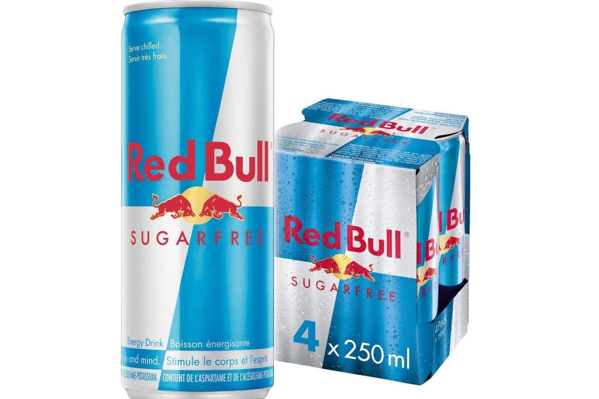 Red Bull - Sugar Free 250ml 4 Pack