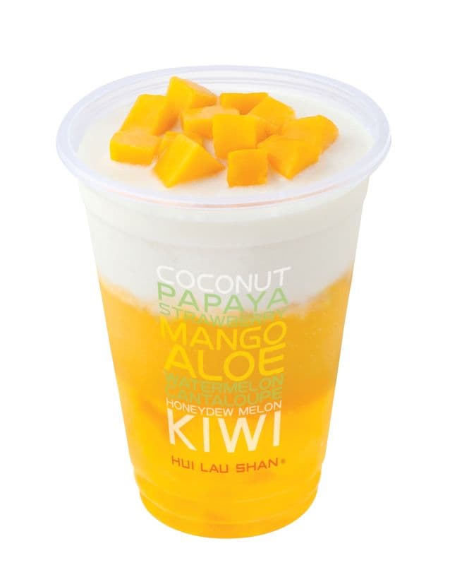 A4. Mango and Coconut with Honey Jelly