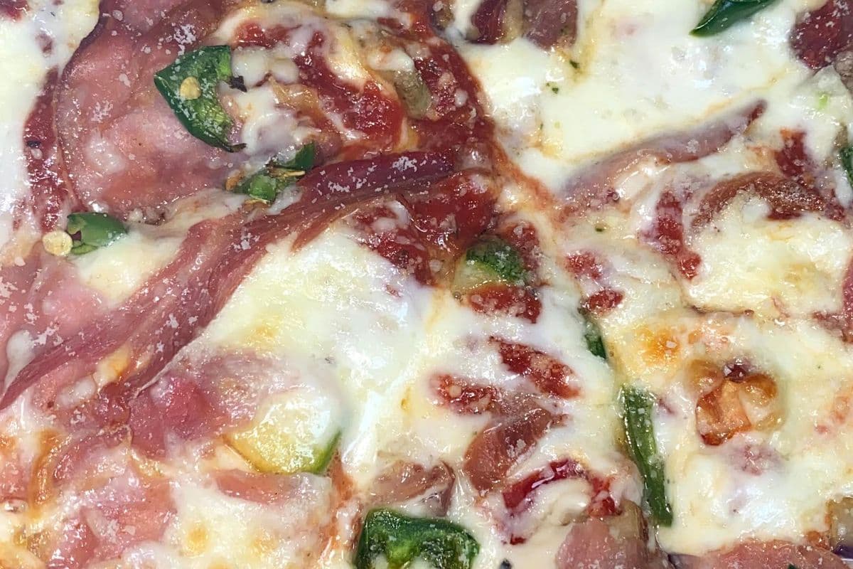 47. Large Triple Salami Pizza