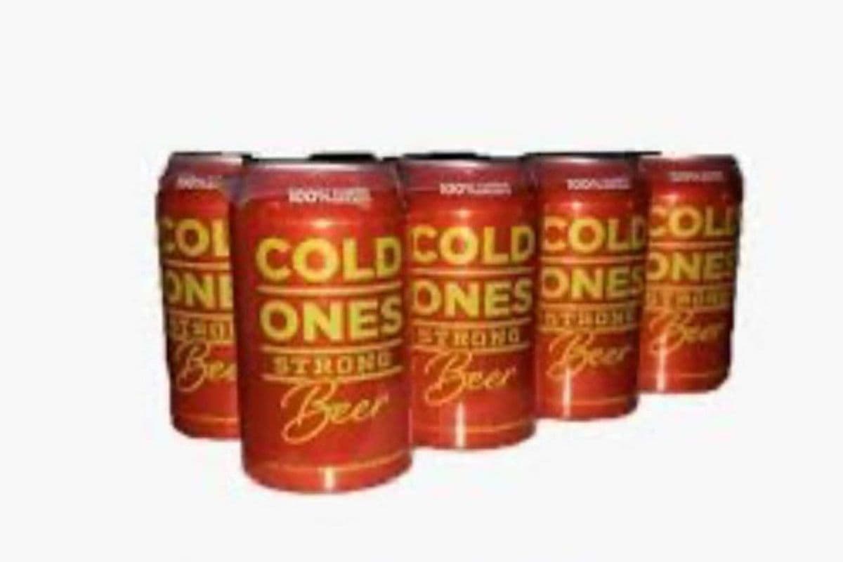 COLD ONES STRONG BEER 8 x 355 ML CANS (1 x 355 ML)