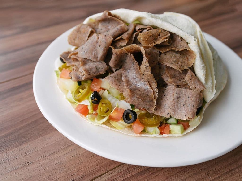 Small Lamb Donair Pita Wrap