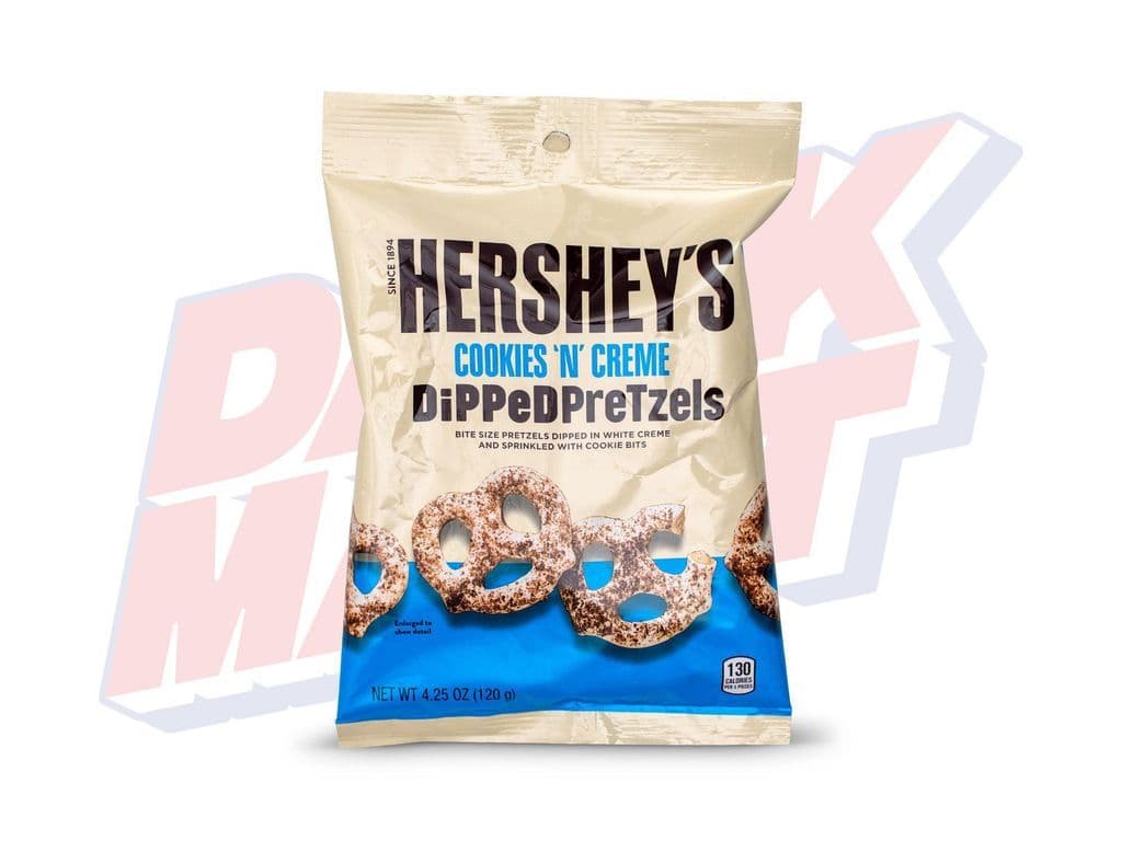 Hershey's Cookies N Creme Dipped Pretzels Peg - 4.25oz