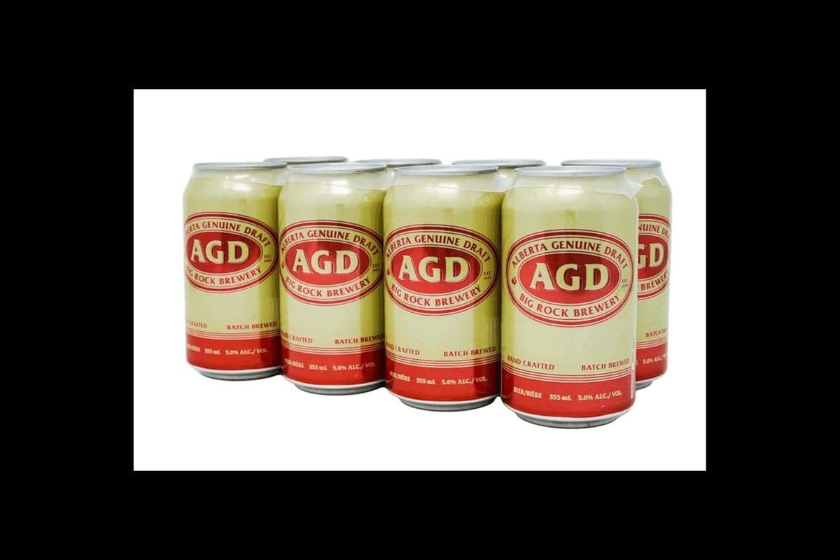 Alberta Genuine Draft (8 Cans) (8 x 355 ml)