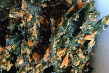 Dehyhrated Kale Chips