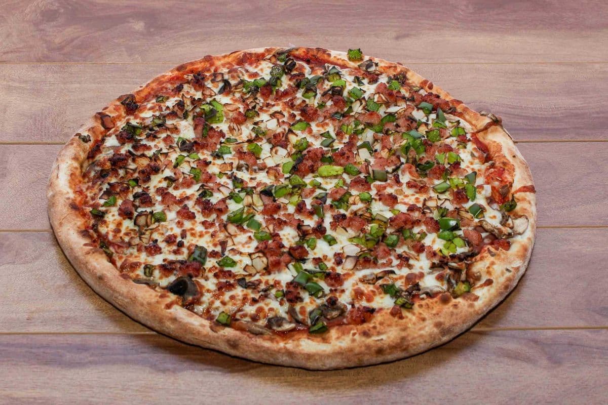 Four Toppings Medium Pizza