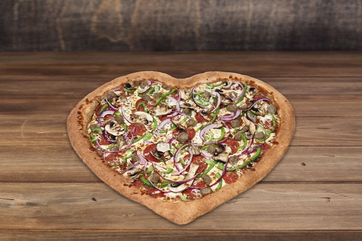 HEART Pizza Pan 16" Combo Feast