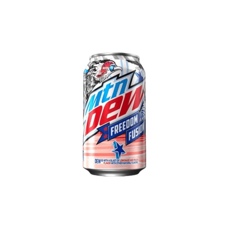 Freedom Fusion Mountain Dew Can - USA (12oz)