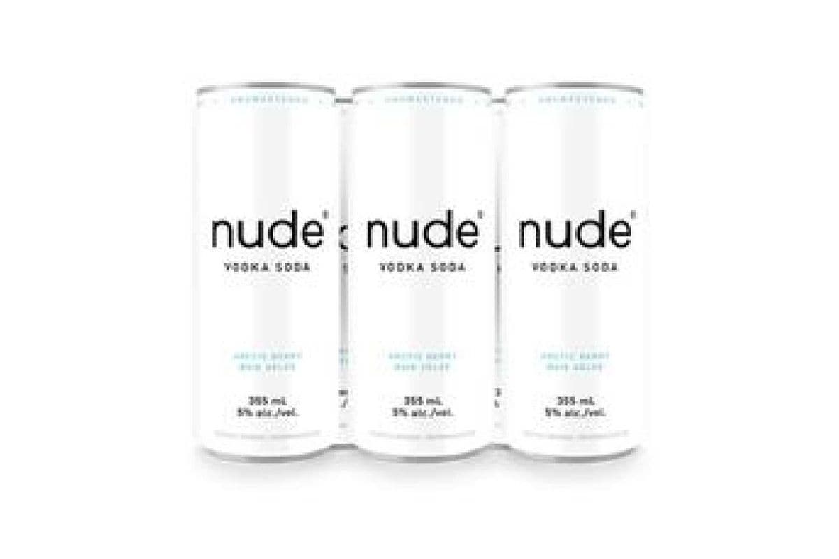 Nude Vodka Soda Arctic Berry (6 x 355 ml Cans)