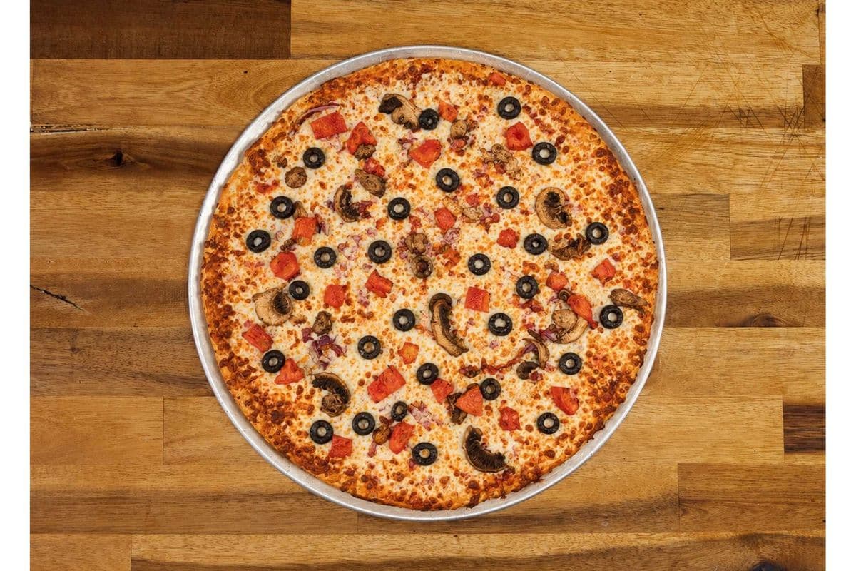 12" Medium Loaded Veggi Pizza