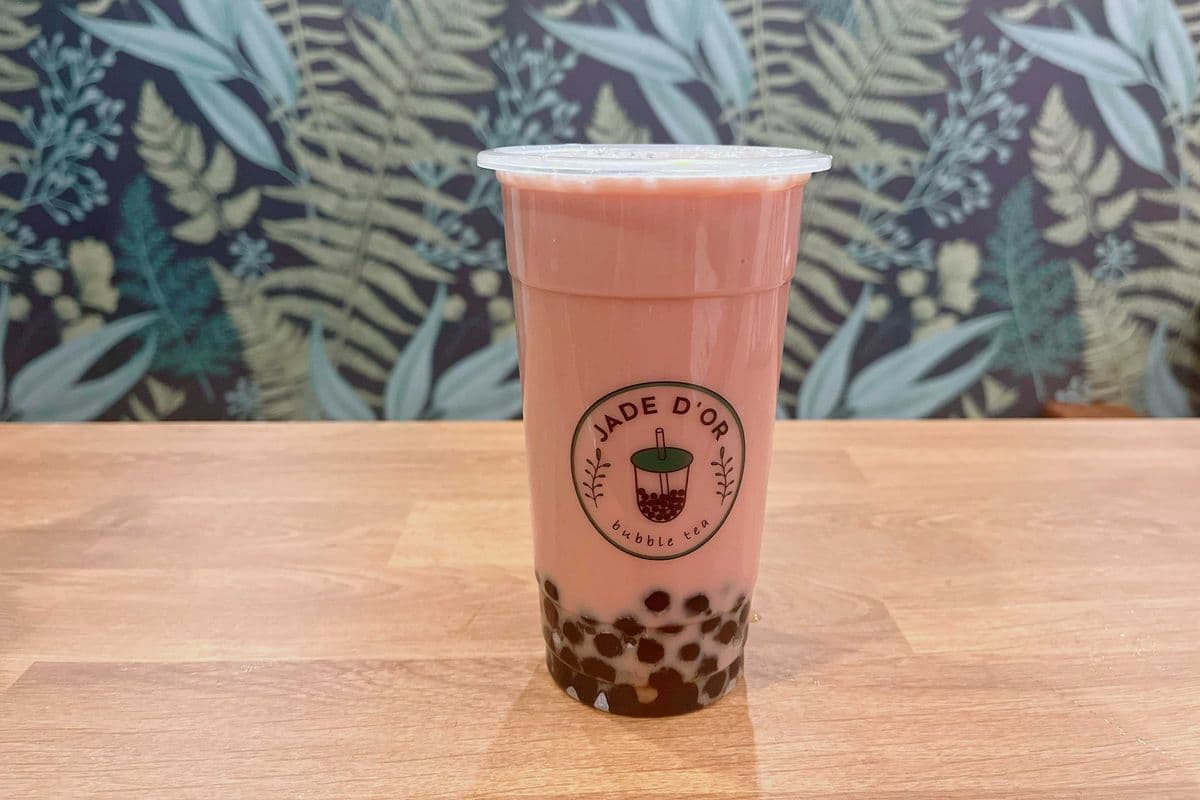 Thé au lait (avec topioca)