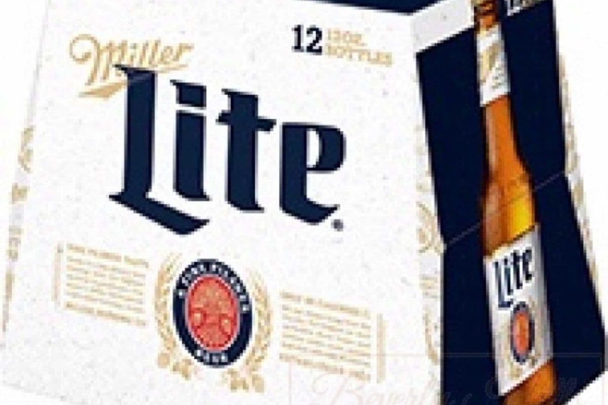 Miller Lite (12 x 341 ml Bottles)