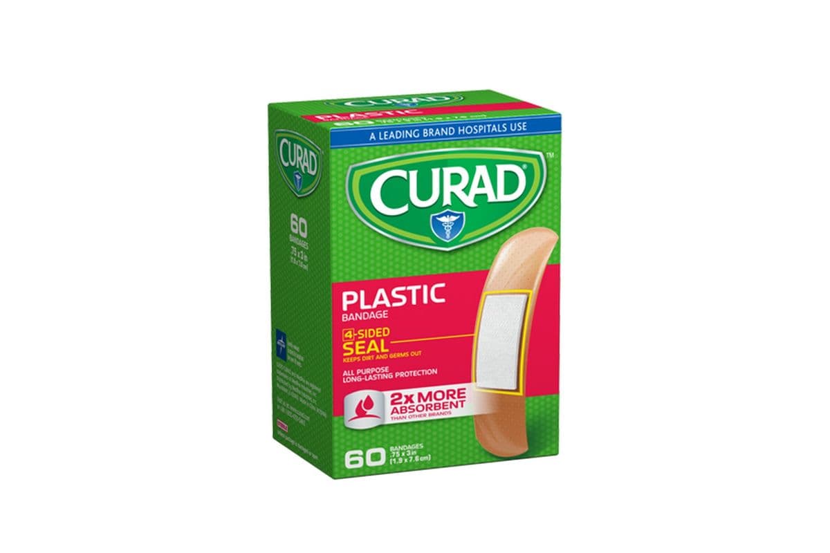 Curad Adhesive Bandage Plastic (60 ct)