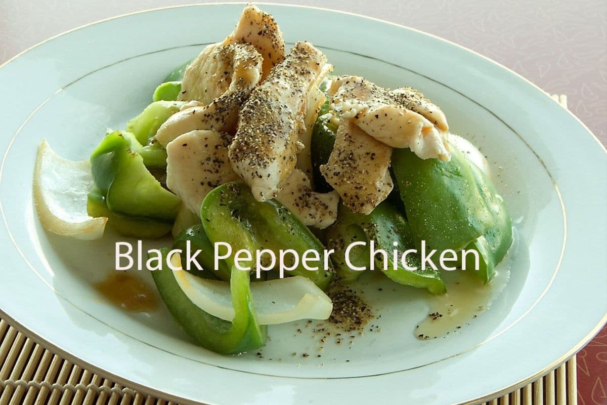 Black Pepper Chicken