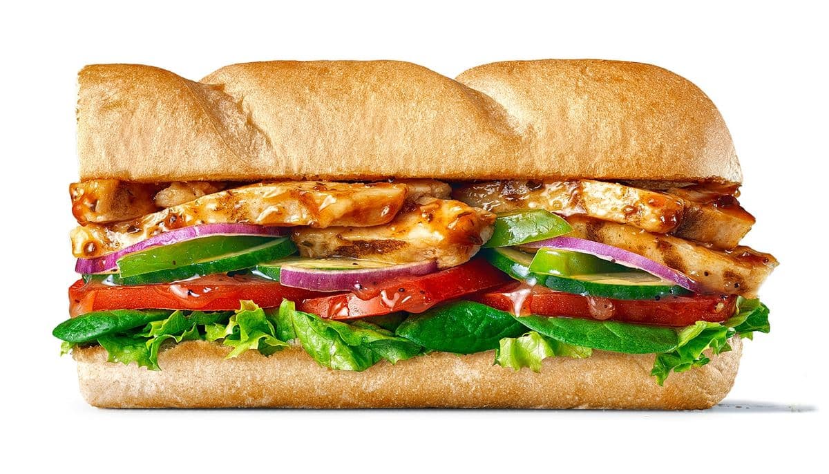 Sweet Onion Chicken Teriyaki (Footlong)