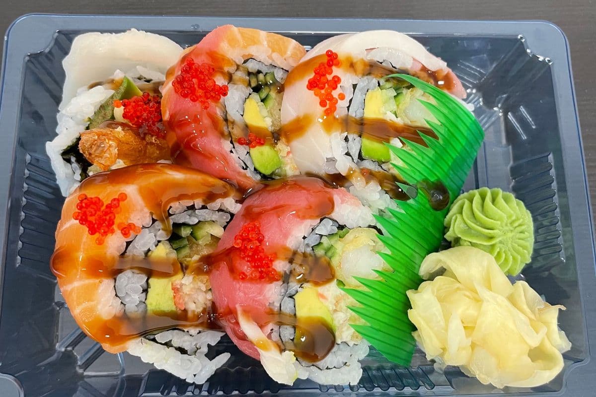 Rainbow Dragon Roll