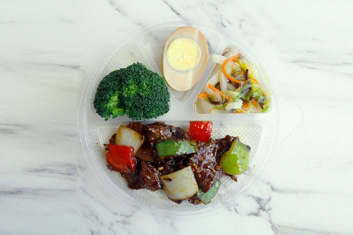 【Promo】Slice Beef with Bell Pepper & Onion 豉椒牛肉便當