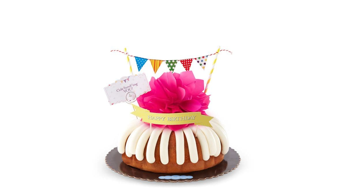 Cele'bundt'ing You Big Decorated Bundt