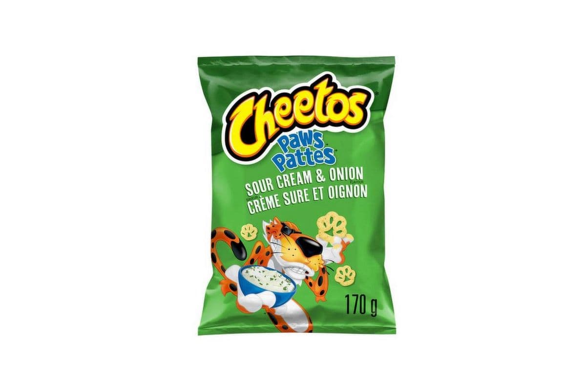 Cheetos Paws Sour Cream and Onion (170 g)