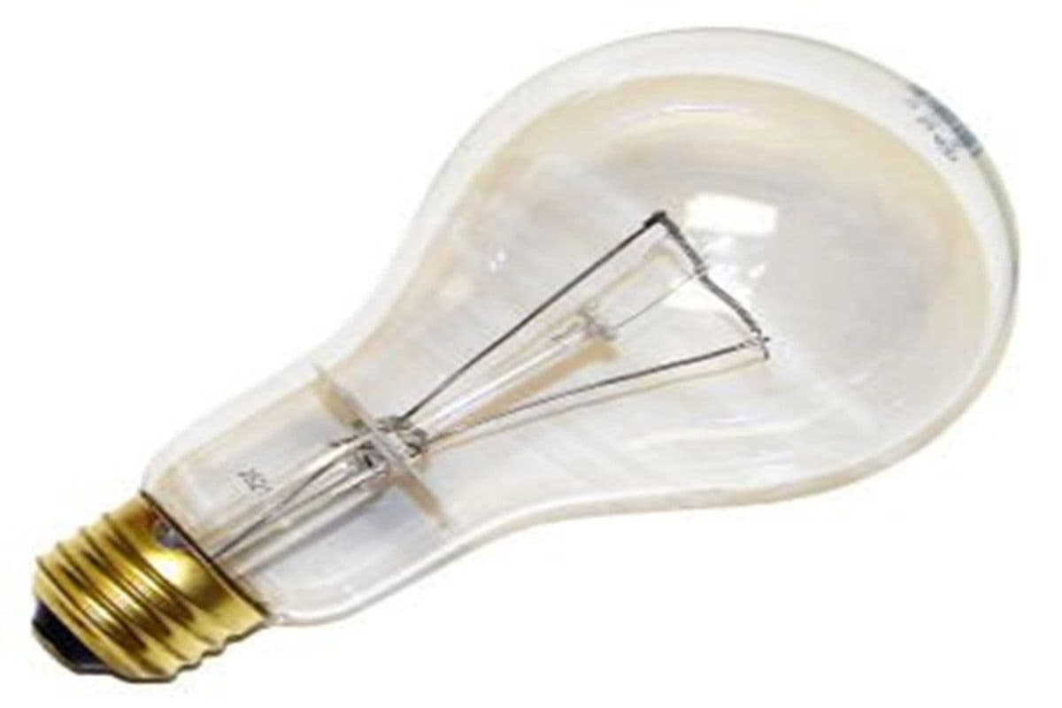 Long Life clear Bulbs -2 pack (100 watts)