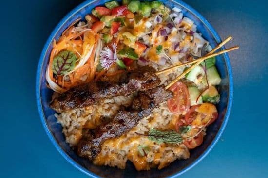 Bol du dragon (boeuf et riz) / Dragon Bowl (beef and rice)