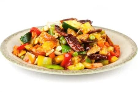 31. Kung Pao Chicken Rice