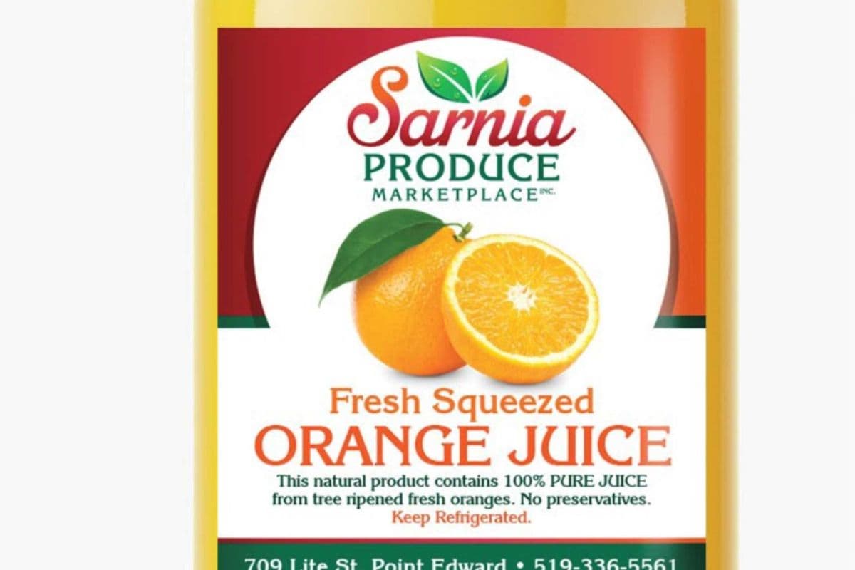 Fresh Squeezed Orange Juice (1L)