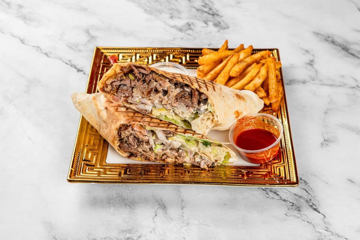 Chicken Shawarma Wrap (King) (large)