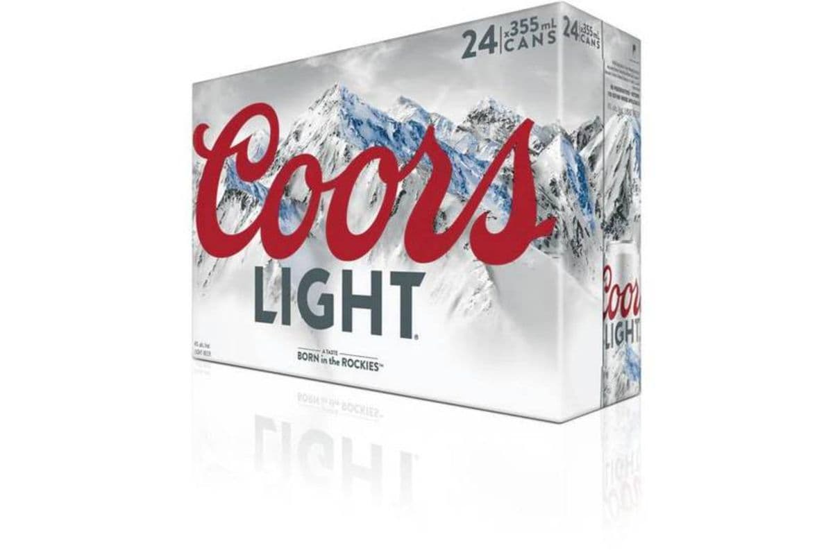 Coors Light (24 x 355 ml Cans)