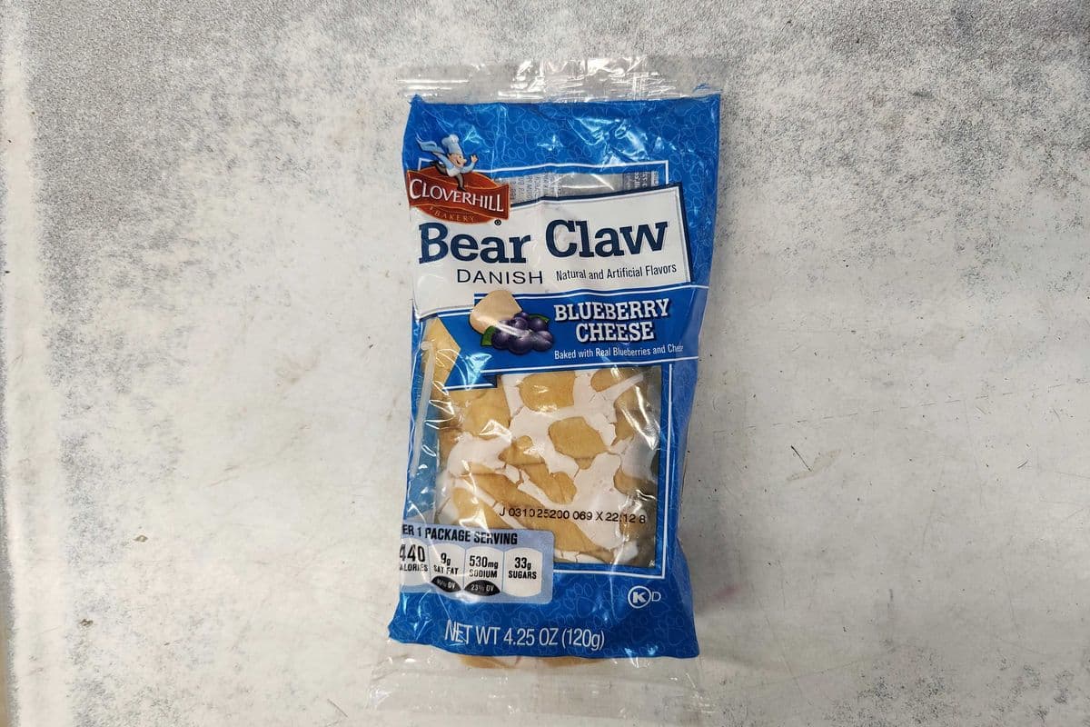 Cloverhills Blueberry Cheese Danish Bear Claw