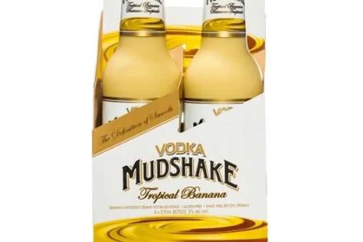 VODKA MUDSHAKE TROPICAL BANANA 4BTLS (1 X 4*270ML) (1 x 270ML)
