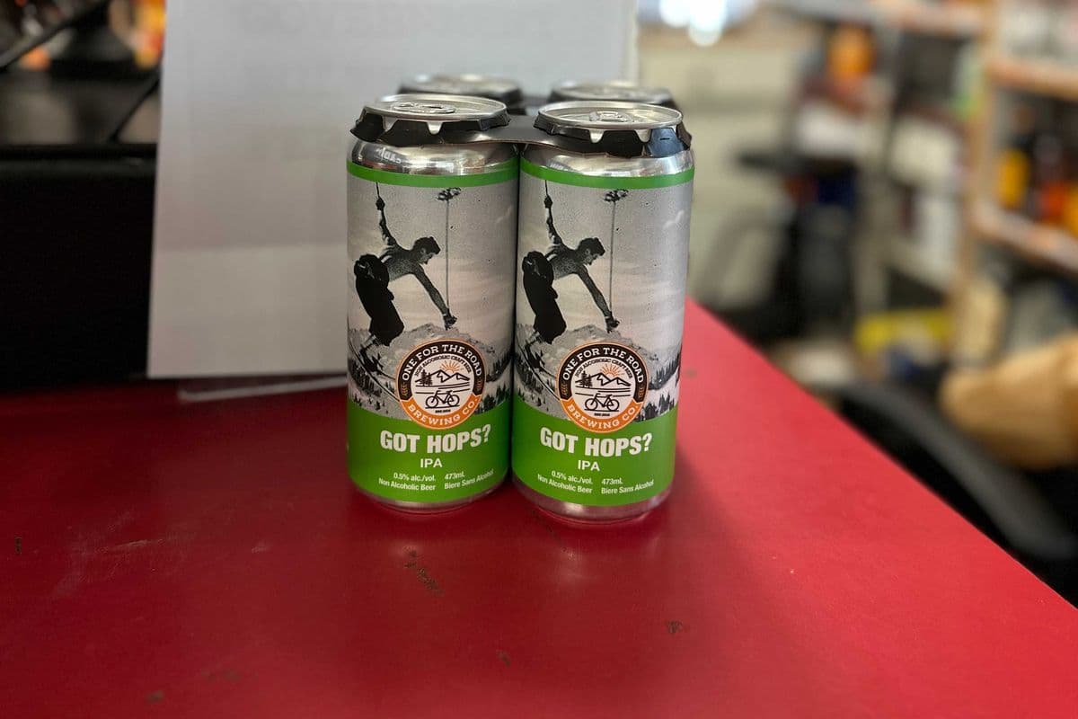 ONE FOR THE ROAD NON ALC IPA (1 x 4 PK)