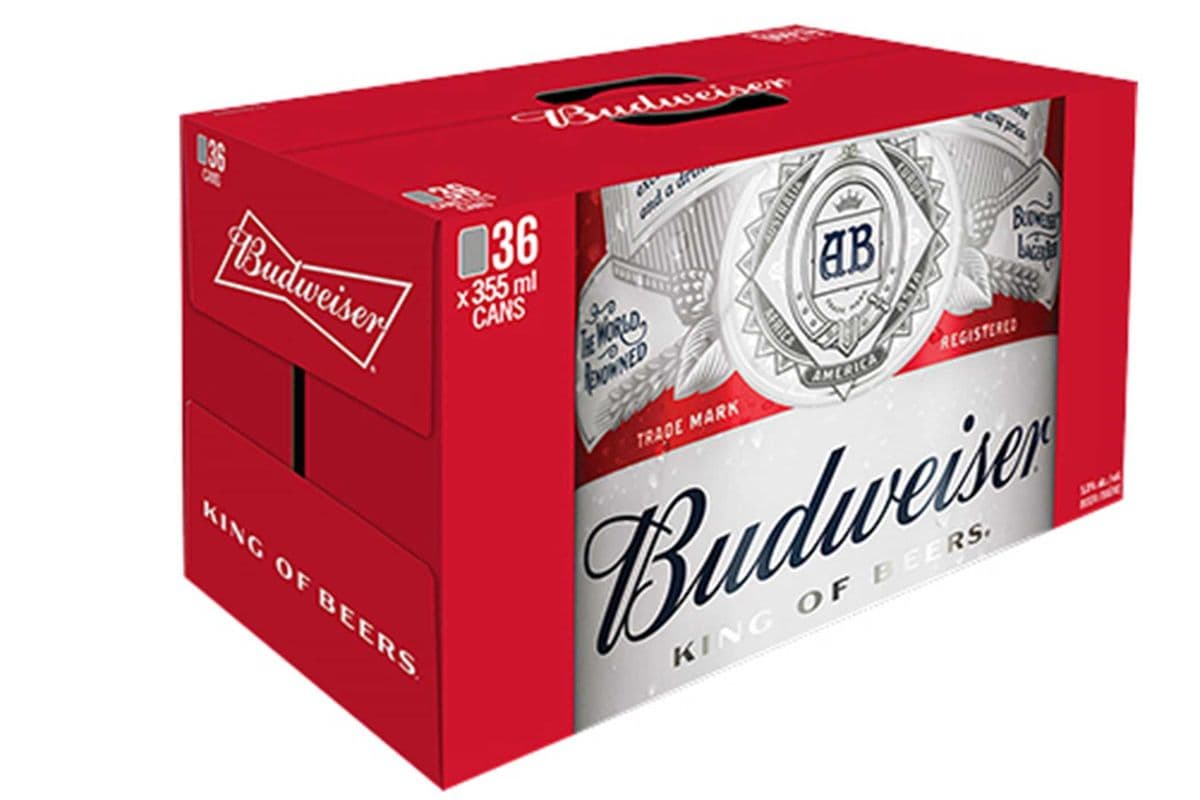 Budweiser BEER 36 CANS (36 x 355ML)