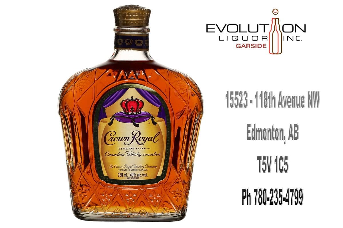 Crown Royal Canadian Whisky 0750G (1 x 750ml Glass Bottle)