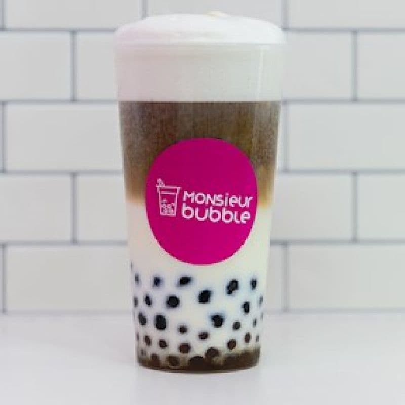 Grand bubble cappuccino