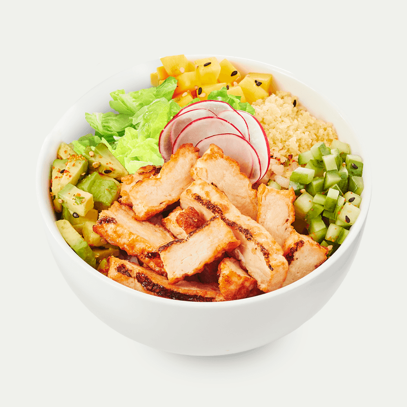 Chicken & Mango Poke / Poke Poulet et mangue