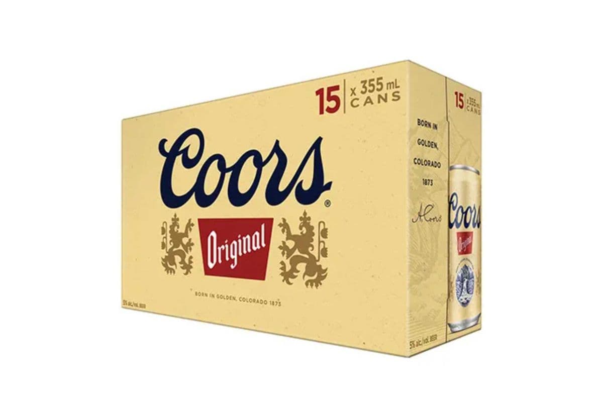 Coors Original Banquet (15 x 355 ml Cans)