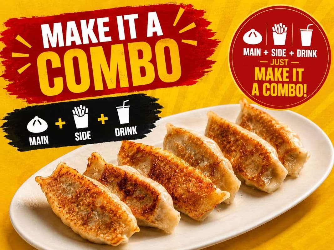 Pan-Fried Potsticker Combo / 锅贴套餐