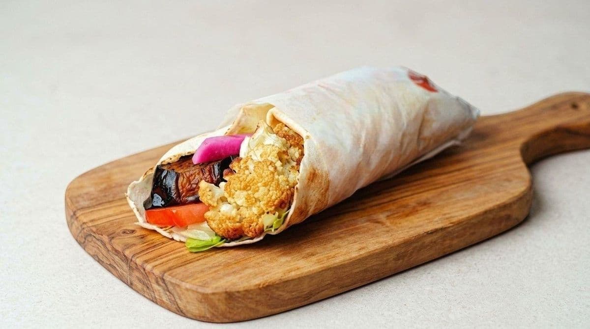 Pita / Wrap Mixte — Shish Taouk & Shawarma