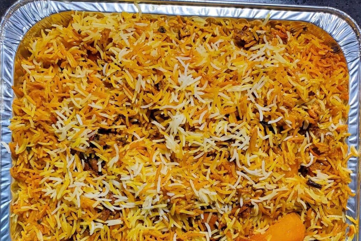 Karachi Veal Biryani (Small Persnal Tray)3/4 PPL- 1 to 2 Hrs Req