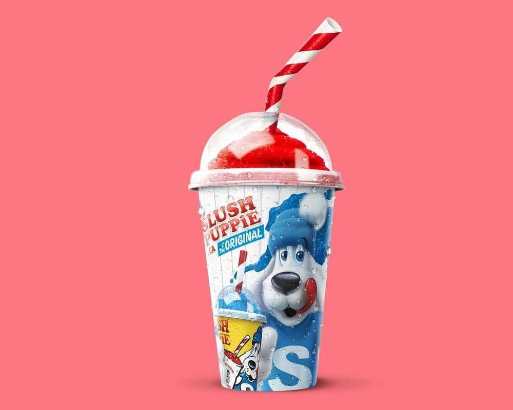 Medium Strawberry Kiwi Slush Puppie