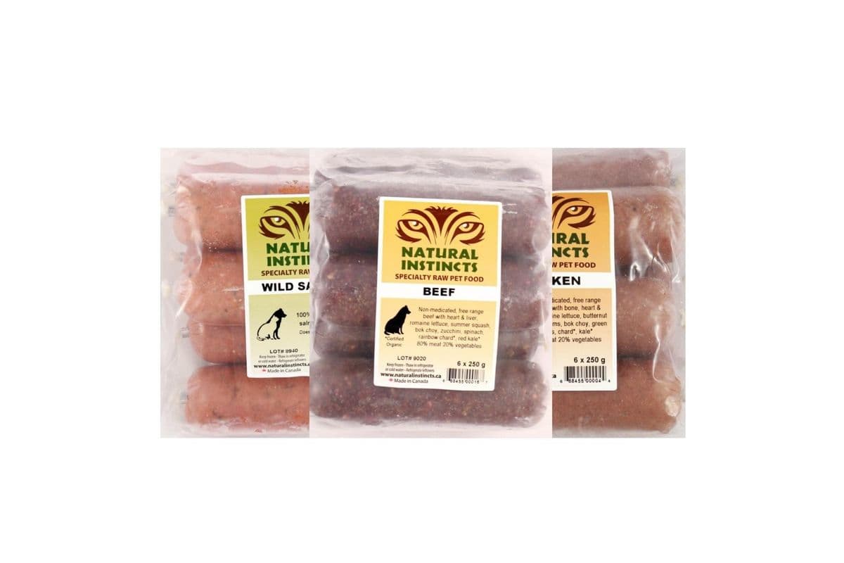Natural Instincts Raw Dog Food