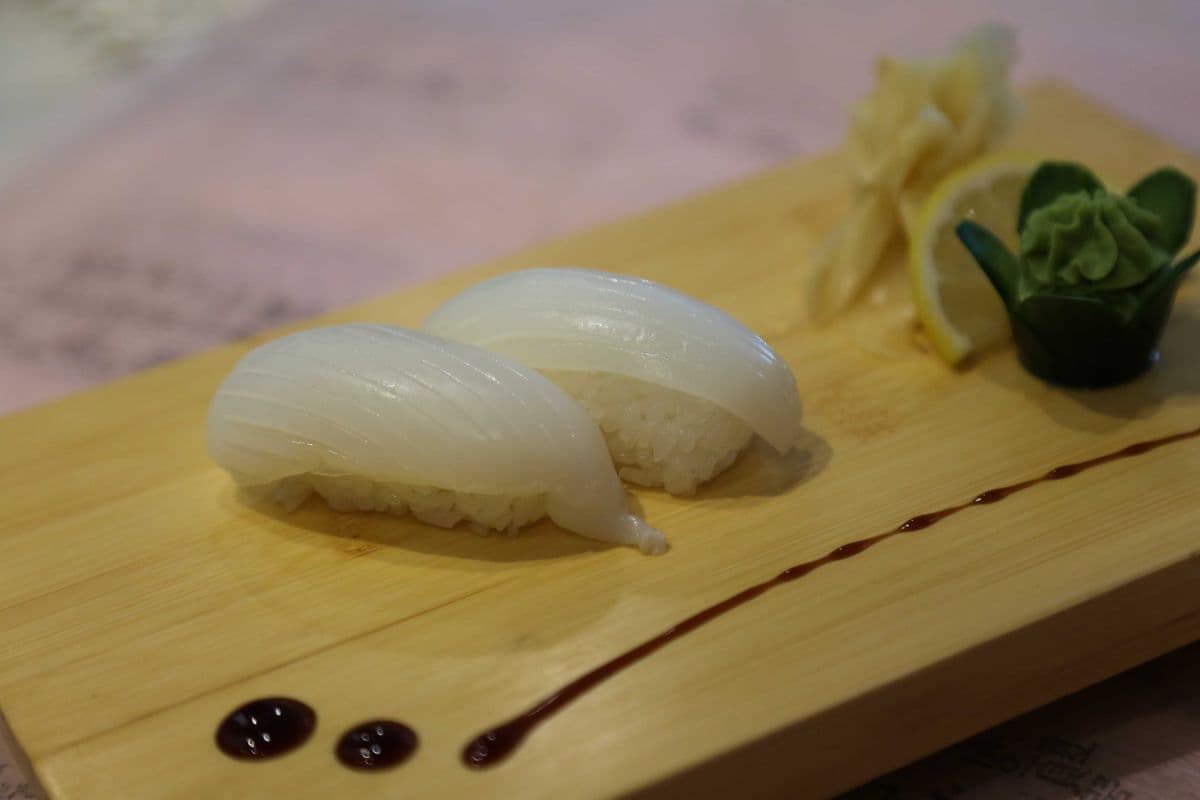Squid (Ika) Sushi